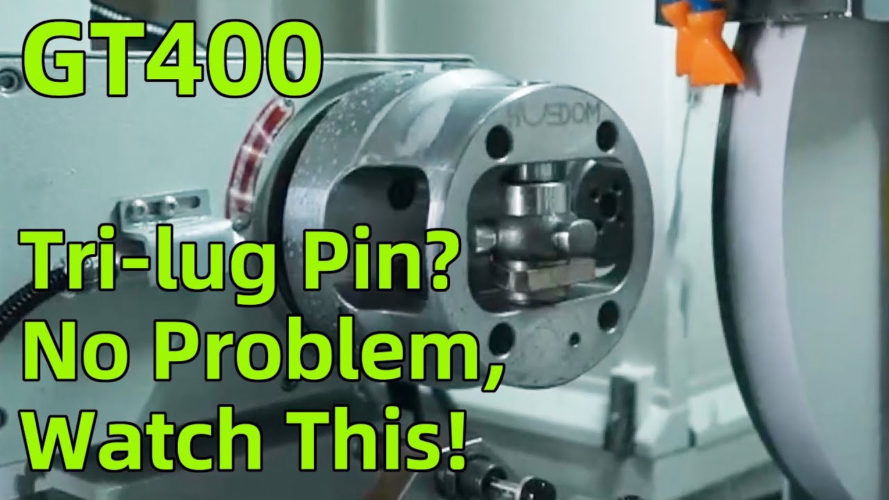 Tri-Lug Pins Precision Ground on the GT400 – Unmatched Control & Finish